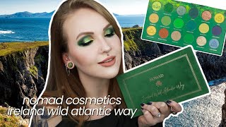 Nomad Cosmetics IRELAND WILD ATLANTIC WAY | Swatches & Look Tutorial