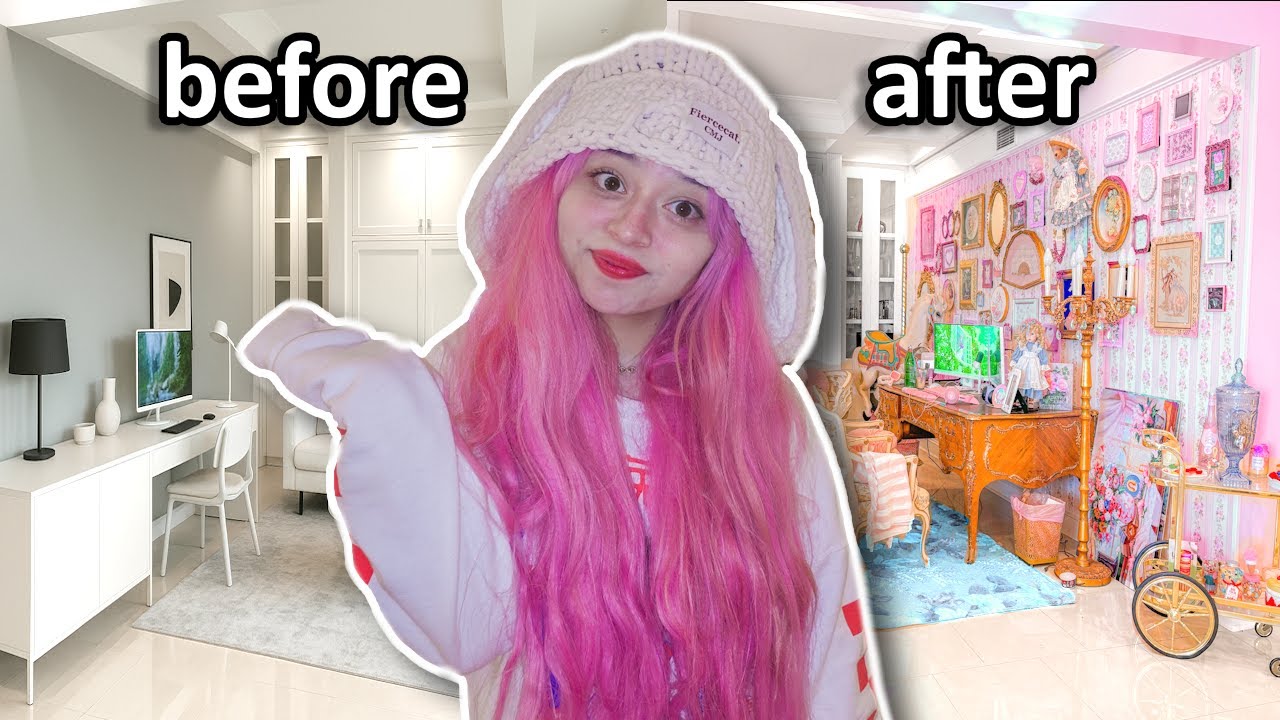 My DREAM Princess LIVING ROOM Makeover...