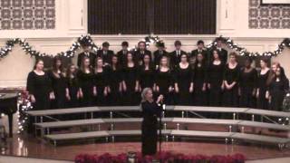 Chicora Voices Christmas Concert 2014 A Ceremony of Carols-This Little Babe Young Women