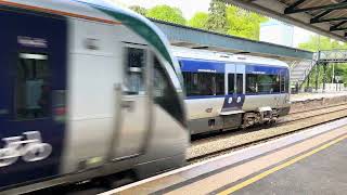 TRANSLINK & IRISH RAIL TRAIN's at LISBURN TRAIN STATION in NORTHERN IRELAND