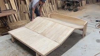 Design Ideas Project Woodworking Furniture Space Saving - Build A Smart Bed Combination With A Sofa