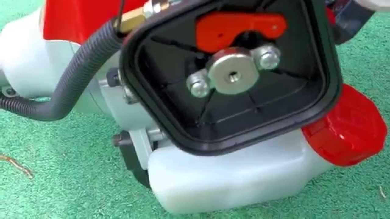 Shindaiwa T282X Coldstart - YouTube