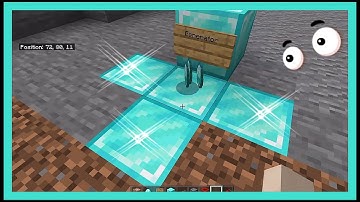 Minecraft Easy Egg Wars DIAMOND Generator Tutorial