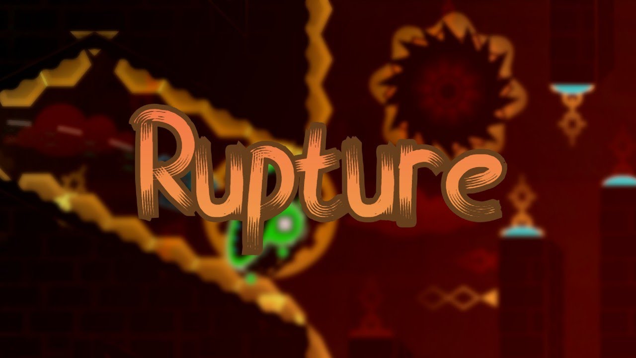 (geometry dash) rupture 100% - YouTube