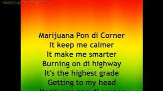 Richie Spice - Marijuana Pon De Corner (lyrics)