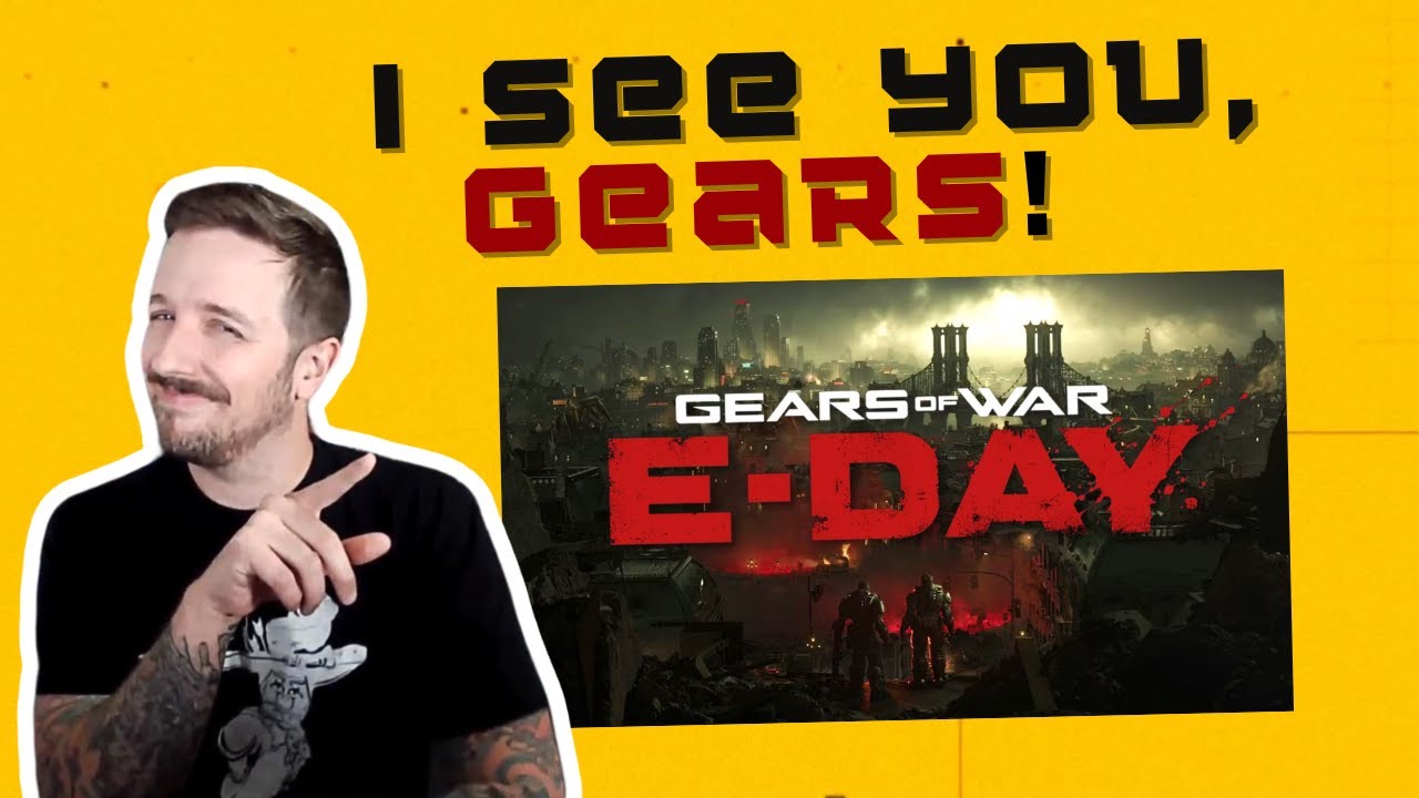 Gears of War E-Day World Premiere Trailer - Reaction!