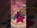 How to Paint Flowers on Fabric | Latest Suit &amp; Dupatta Fabric Painting Tutorial | fabric paint