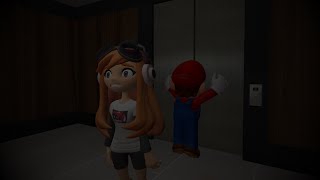 Mario x Meggy: Stuck In The Elevator (Original fanfic by InfiniteLeJackal)
