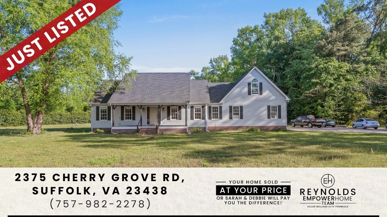 Suffolk Ranch Style Home with Screenedin Porch under 500K EmpowerHome