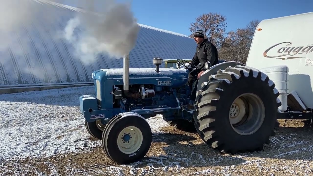Fordson major turbo-20 cold start