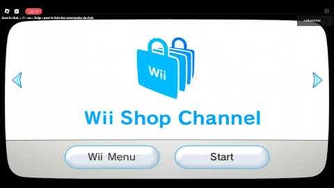 WII error Code 051030 CHAINE BOUTIQUE
