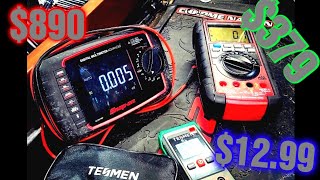 Snap-on multi meter $890.00!!! Mac Tools em721 or a  Tesmen Tm-510? which one is impressive?