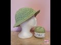 Cappello cloche modello pescatore🧶👒 Uncinetto facile