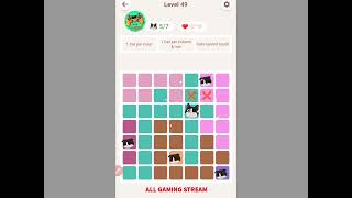Meowdoku: Brain Puzzle Games Level 49 Gameplay