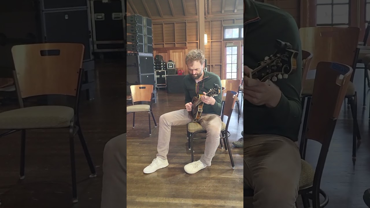 Allegro from Sonata no. 2 by J.S. Bach on Mandolin (Featuring Chris Thile) 