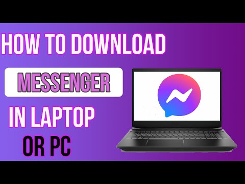 How to install messenger  in laptop and pc 2022 || Download messenger in PC Windows 10,8,7.