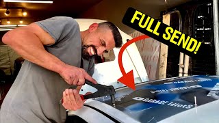 Weight Reduction [ Turbo J35 V6 swapped Civic ]