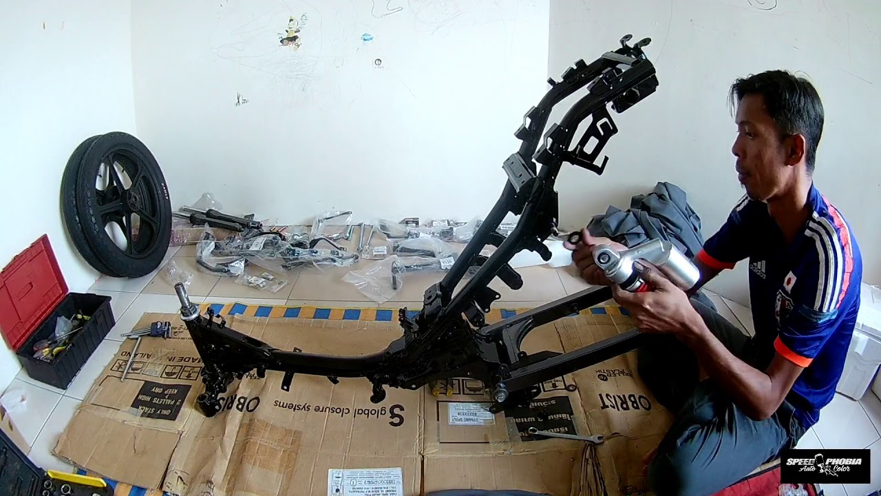 Y110 Ss Modified Project Restore Yamaha Y110 SS1 to SS2 dual clutch - YouTube