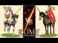 Can Experienced Gothic Cavalry Beat Praetorian Cavalry 