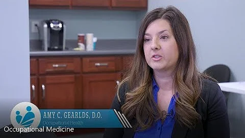 Dr. Amy Gearlds Discusses Occupational Medicine
