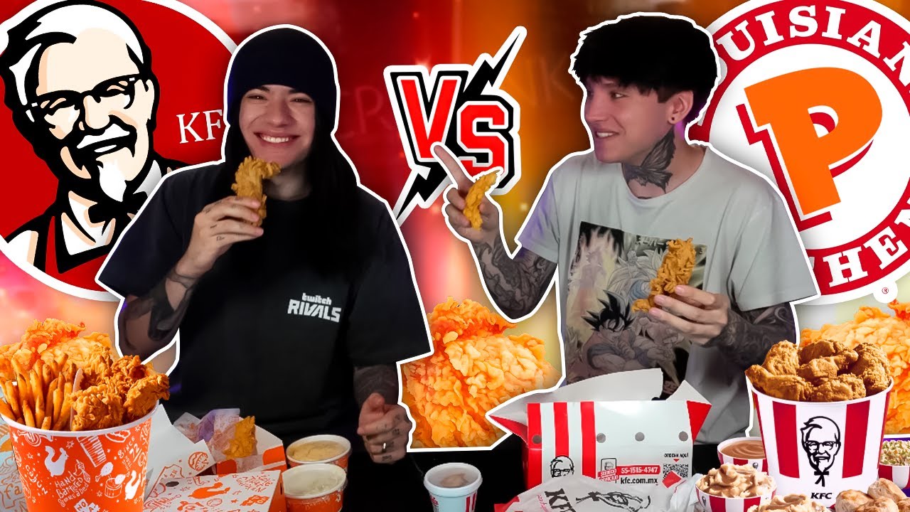 KFC vs POPEYES ¿CUÁL ES EL MEJOR POLLO FRITO?