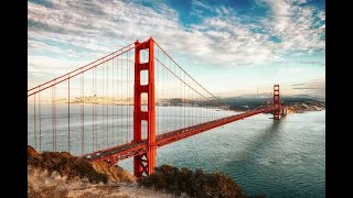 Golden Gate Bridge on bike in San Francisco