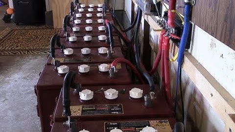 New battery string arrangement - bad/weak cells showing life now