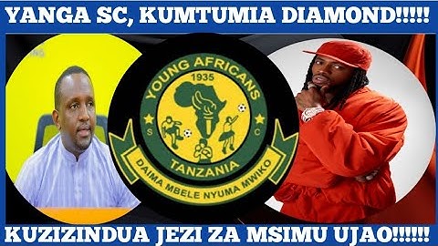 DIAMONDPLATNAMZ(MSANII) AMEAHIDI MAKUBWA KUTANGAZA JEZI MPYA YA YANGA. TAZAMA HAPA.