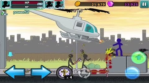 Anger of Stick 5 - walkthrough LvL 14 ( Stickman Android Gameplay ) Droidnation