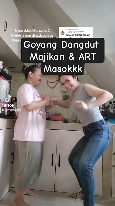 Joget Dangdut Majikan & ART|Tiktok:momikey| Sekuntum Mawar Merah (Inka Rosmalia/Dipopulerkan Elvy S)