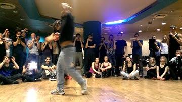 Prague Zouk Congress 2013 - Mafie Zouker and Evelyn Workshop Demo 1