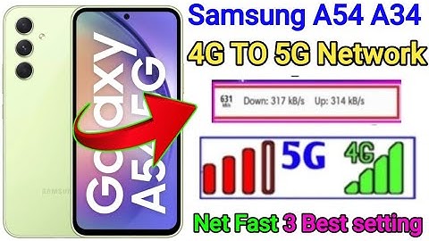 Samsung A34 A54 5G Network problem solve || How to solve 4G Volte network problem in Samsung A34 A54