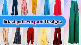 latest palazzo pant Designs/ palazzo pant designs idea