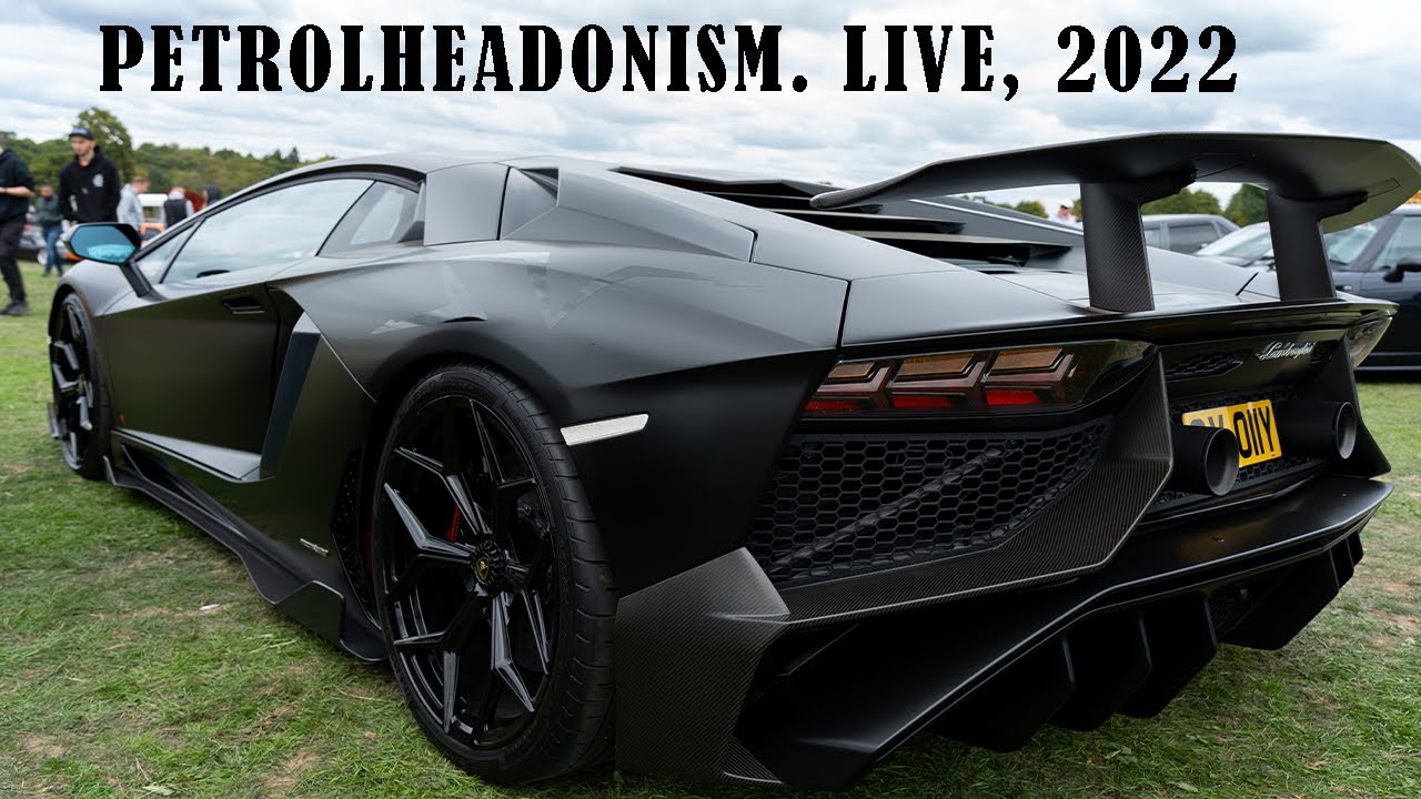 Petrolheadonism. Live, 2022 England, Knebworth House, Super Cars