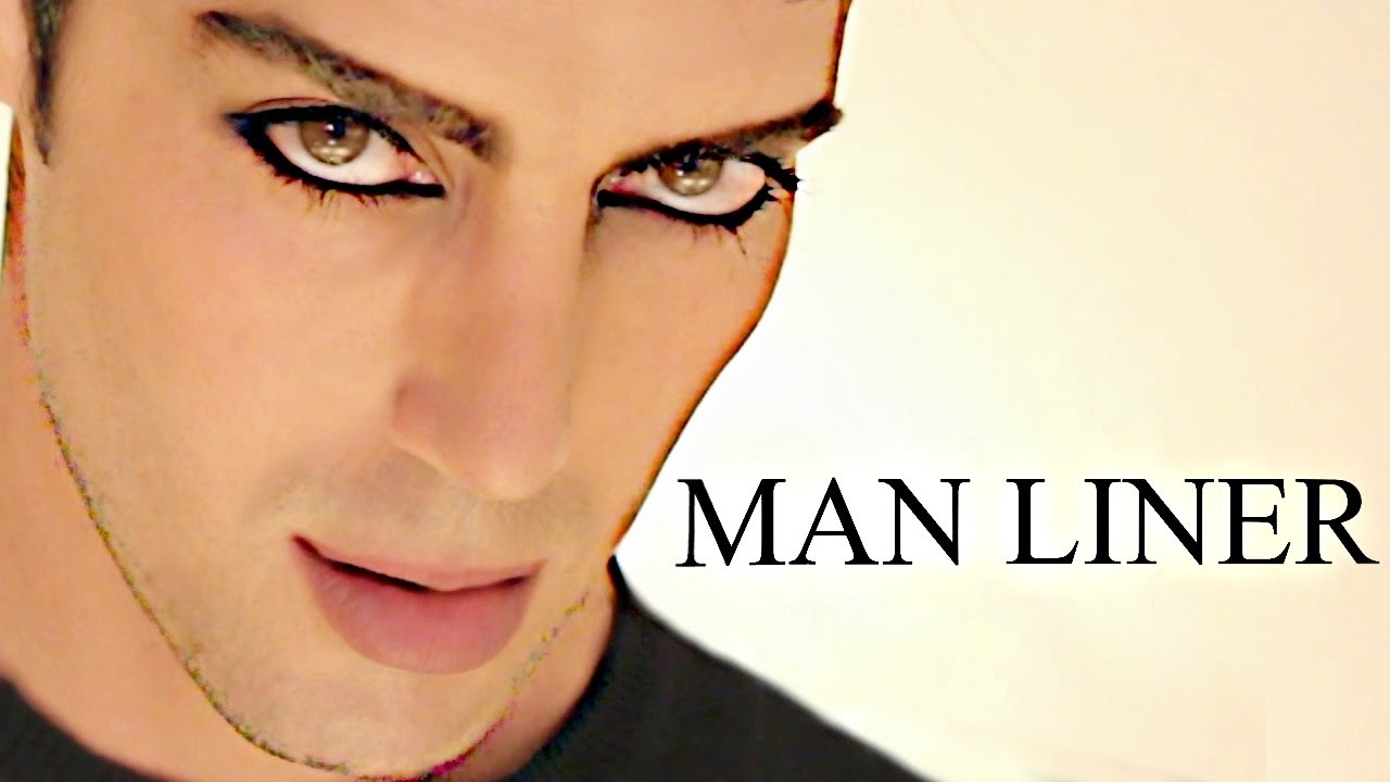 MANLINER Mens Eyeliner How To Makeup Tutorial YouTube