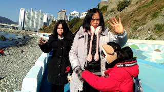 First time | New Year Sa South Korea |  Young-do Island, Busan | Huin-yeol Coastal Tunnel