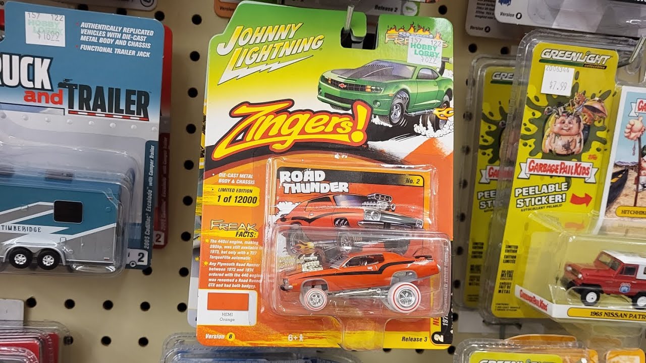 I found my first my first Johnny Lightning White Lightning Zingers Chase in Texas!!