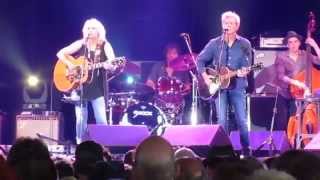 Rodney Crowell &amp; Emmylou Harris - &#39;The Rock Of My Soul&#39; @ Blues Peer 18 juli 2015