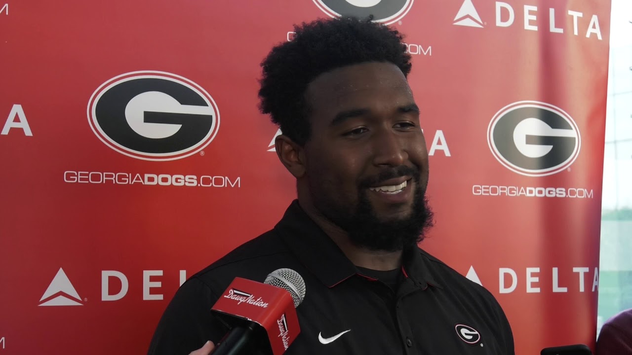 georgia football roster Georgia DL Justin Young reveals whose been Georgia's most improved defensive lineman this spring