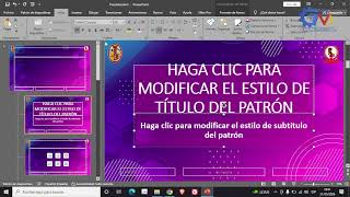 PATRON DE DIAPOSITIVAS PPT