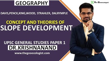 Slope Development: Concepts and Theories| Geomorphology | Dr. Krishnanand