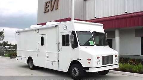 EVI custom 20-Ft. Mobile Command Step Van