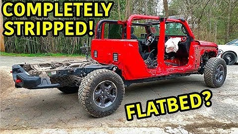 Rebuilding A Wrecked 2020 Jeep Gladiator Rubicon Part 3