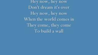 Miniatura de vídeo de "Crowed House - Don't Dream It's Over (lyrics)"