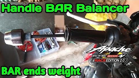 Tvs All Apache RTR 4v Handle bar Balancer Remove