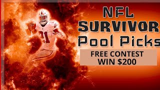 2021 NFL Survivor Contest Free to Enter $200 Prize pool screenshot 4