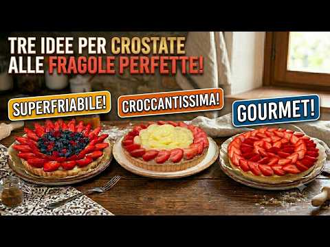 STRAWBERRY TART: 3 Foolproof Recipes Just Like a Pastry Chef!