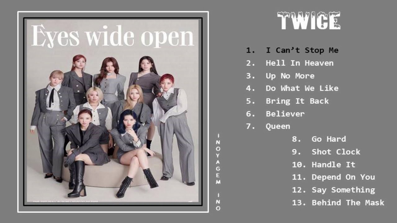 TWICE Eyes wide open アルバム ジョンヨン njmsjmdct2 on X: 