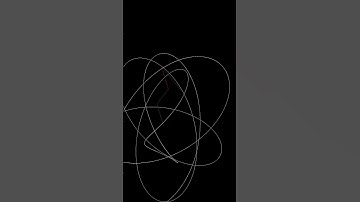 Dynamic curve - Intriguing Random Path Designs #shorts #curve #maths