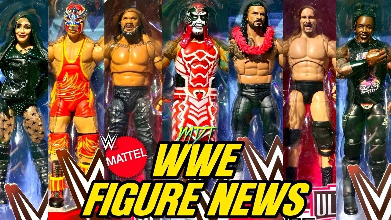 NEW WWE Action Figures Revealed At NY Toy Fair 2026! - YouTube